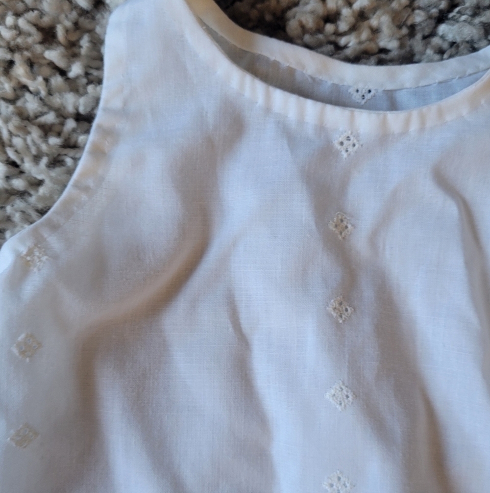 Vintage Handmade Gown Size 6 Months - Picture 9 of 11